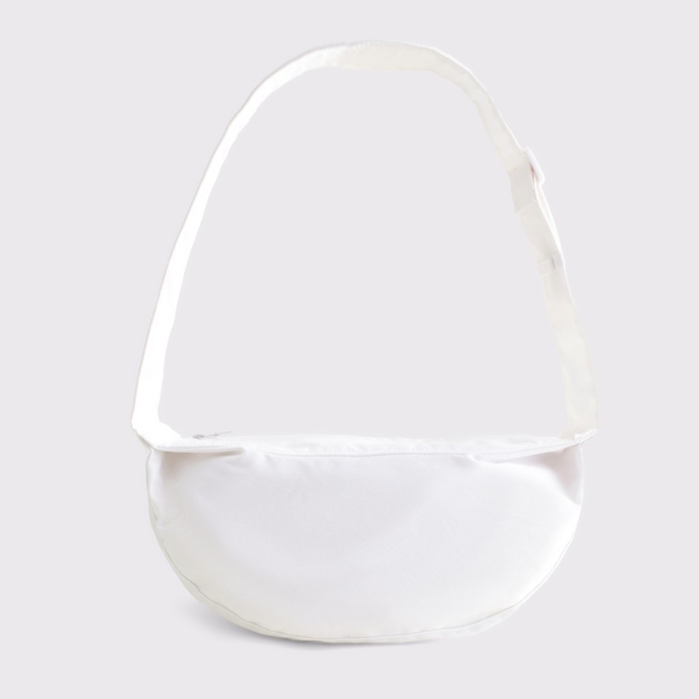 YPB White Sling Shoulder Bag